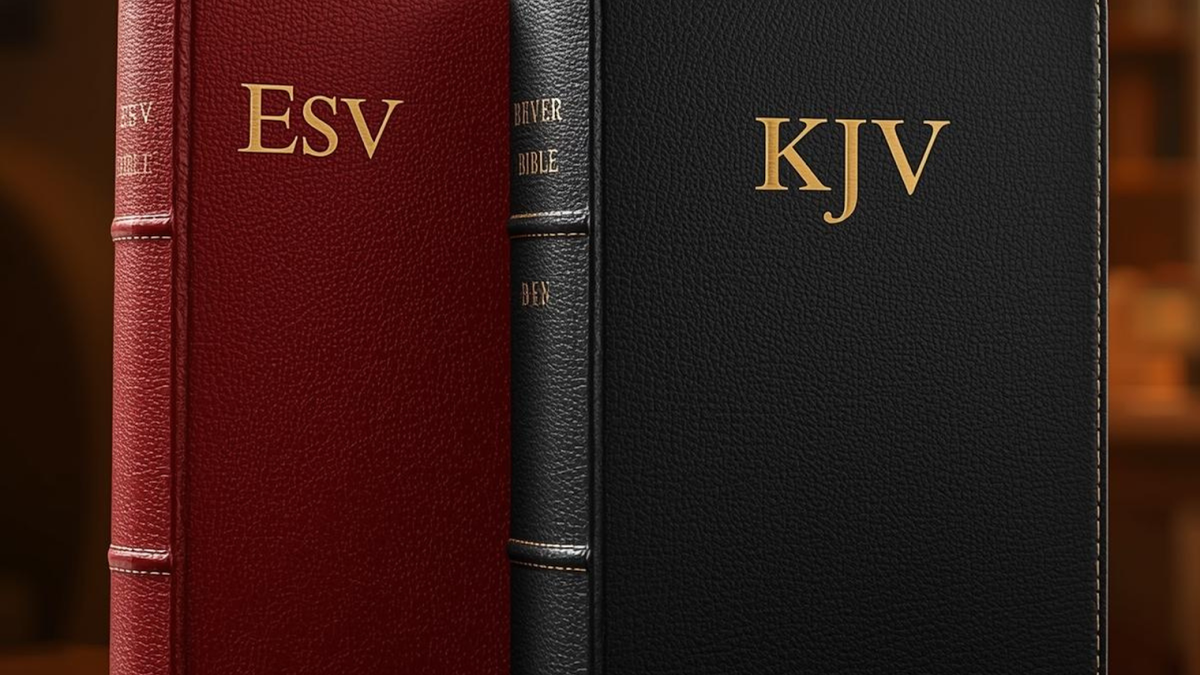 ESV vs KJV Key Differences Explained Westminster Bookstore