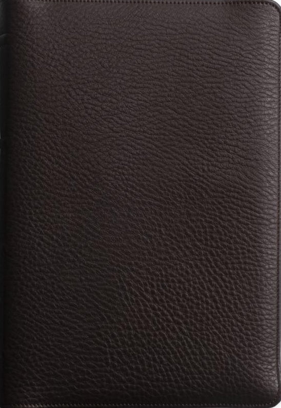 ESV Heirloom Bible, Veritas: Single Column Edition (Calfskin, Mahogany)