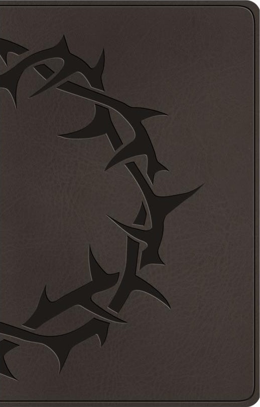 ESV Premium Gift Bible (Trutone, Charcoal, Crown Design) - ESV - 9798874903121