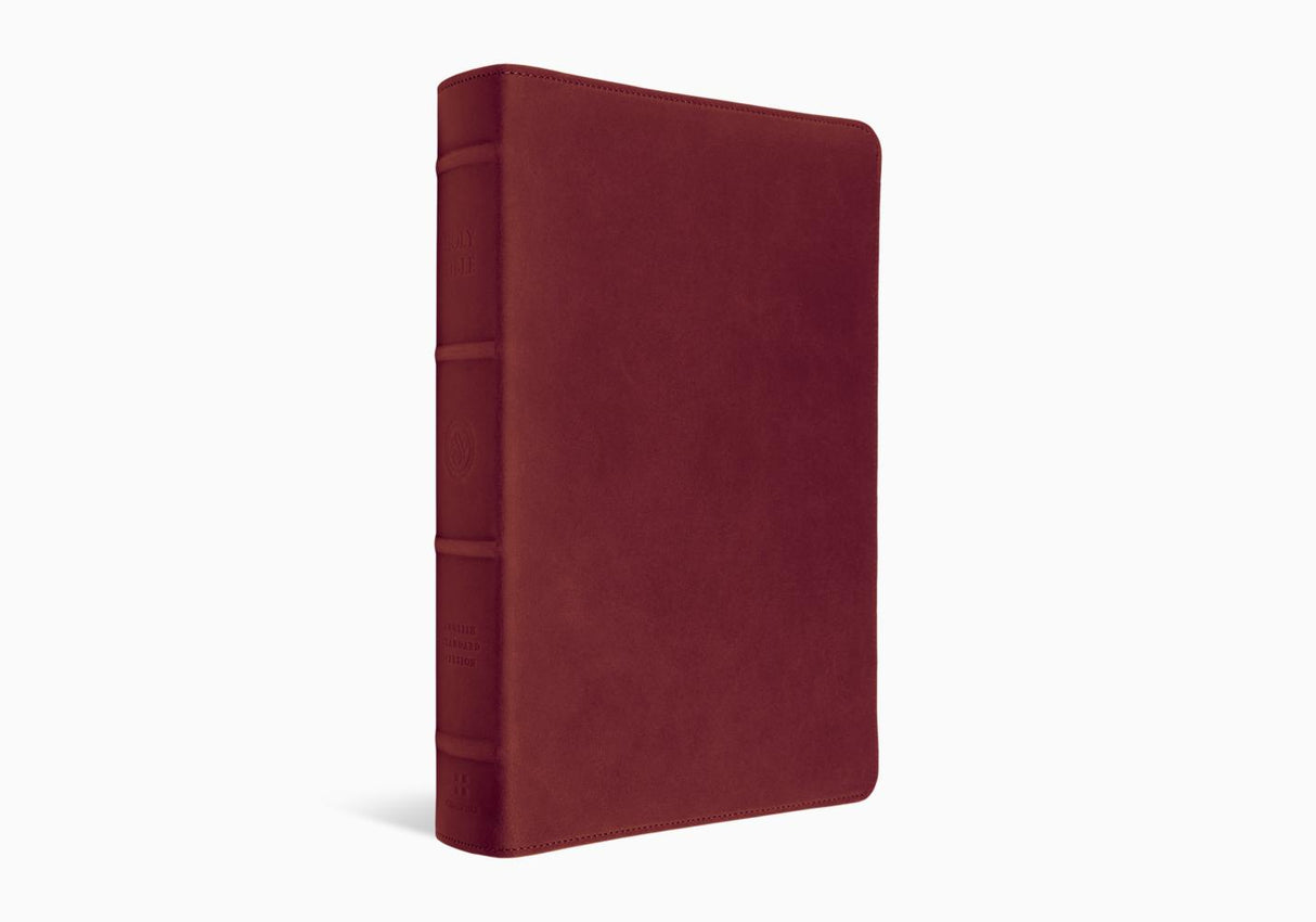 ESV Heirloom Bible, Gloria Dei: Single Column Edition (Cowhide, Carmine Red) - ESV - 9798874913618