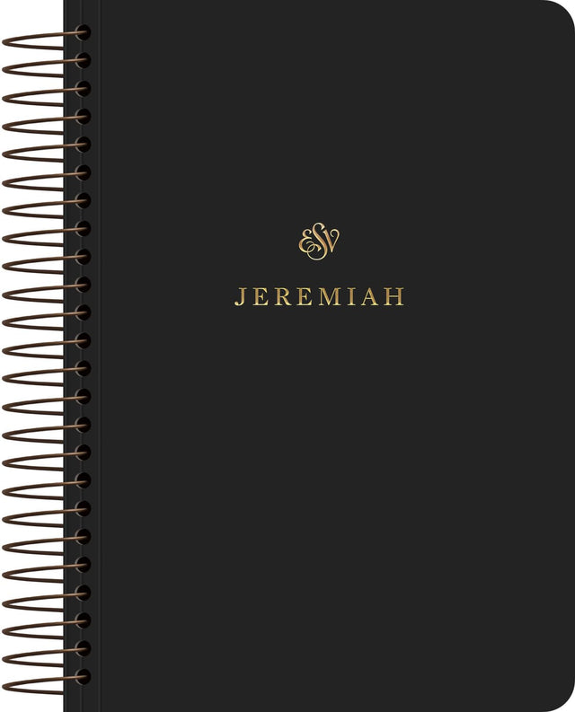 ESV Scripture Journal, Spiral-Bound Edition: Jeremiah (Paperback) - ESV - 9781433597237