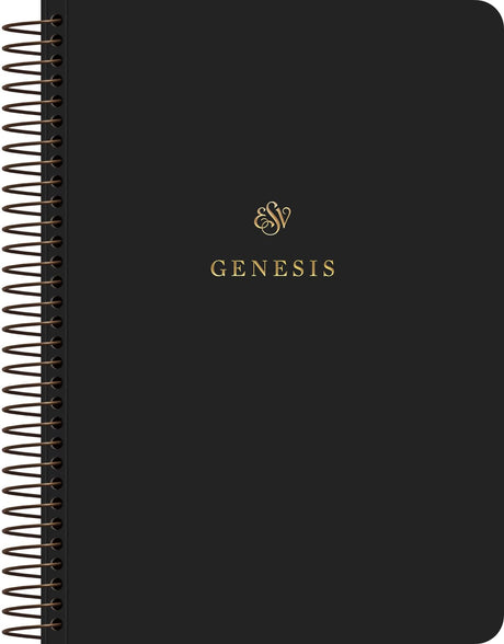 ESV Scripture Journal, Spiral-Bound Edition: Genesis (Paperback) - ESV - 9781433597039