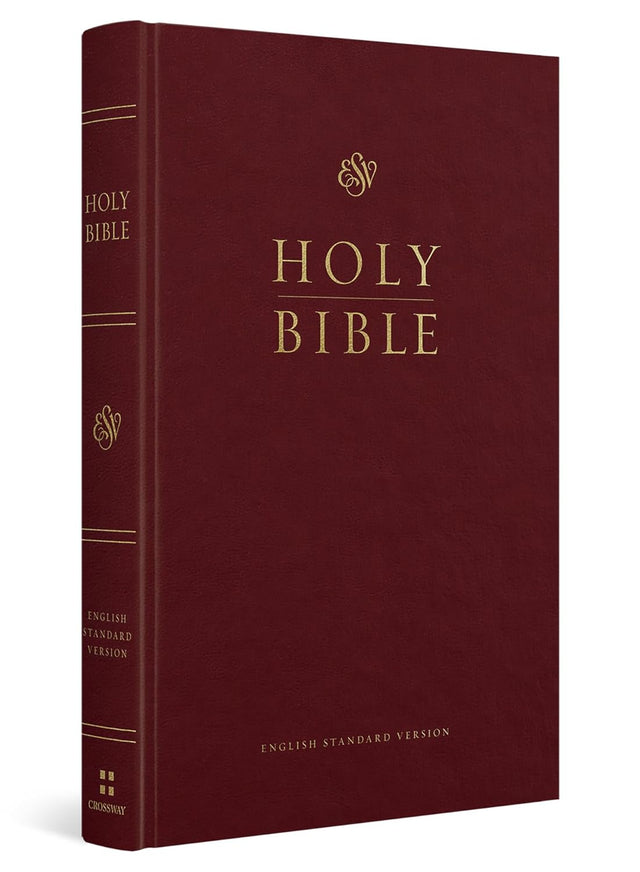 ESV Church Bible, Large Print (Hardcover, Burgundy) - ESV - 9798874900106