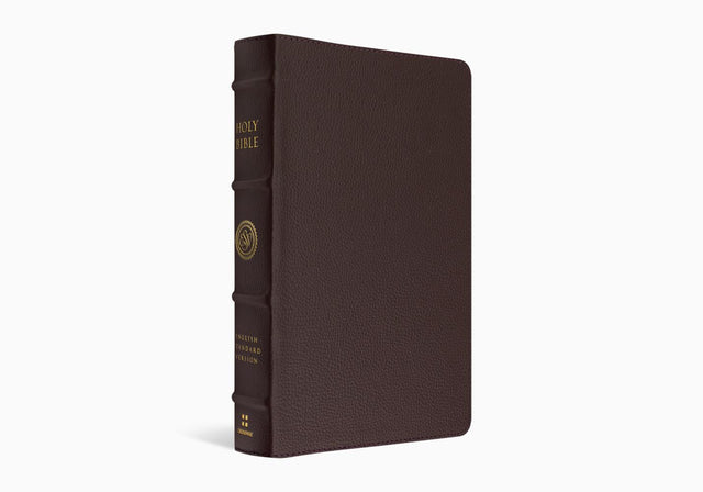 ESV Heirloom Bible, Gloria Dei: Single Column Edition (Calfskin, Mahogany) - ESV - 9798874904470