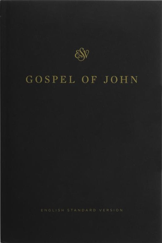 ESV Gospel of John (Paperback, Black) - ESV - 9781433599651