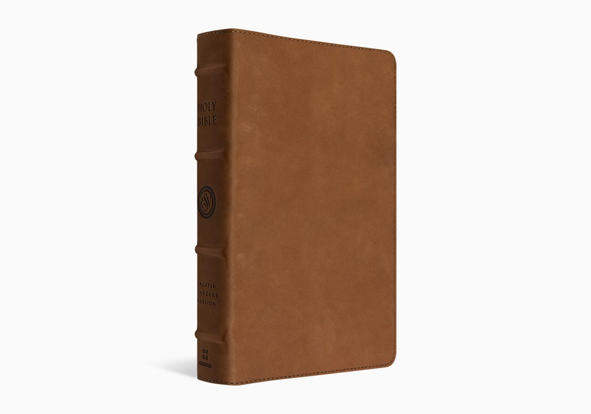 ESV Heirloom Bible, Veritas: Single Column Edition (Cowhide, British Tan, Full Yapp) - ESV - 9798874904418
