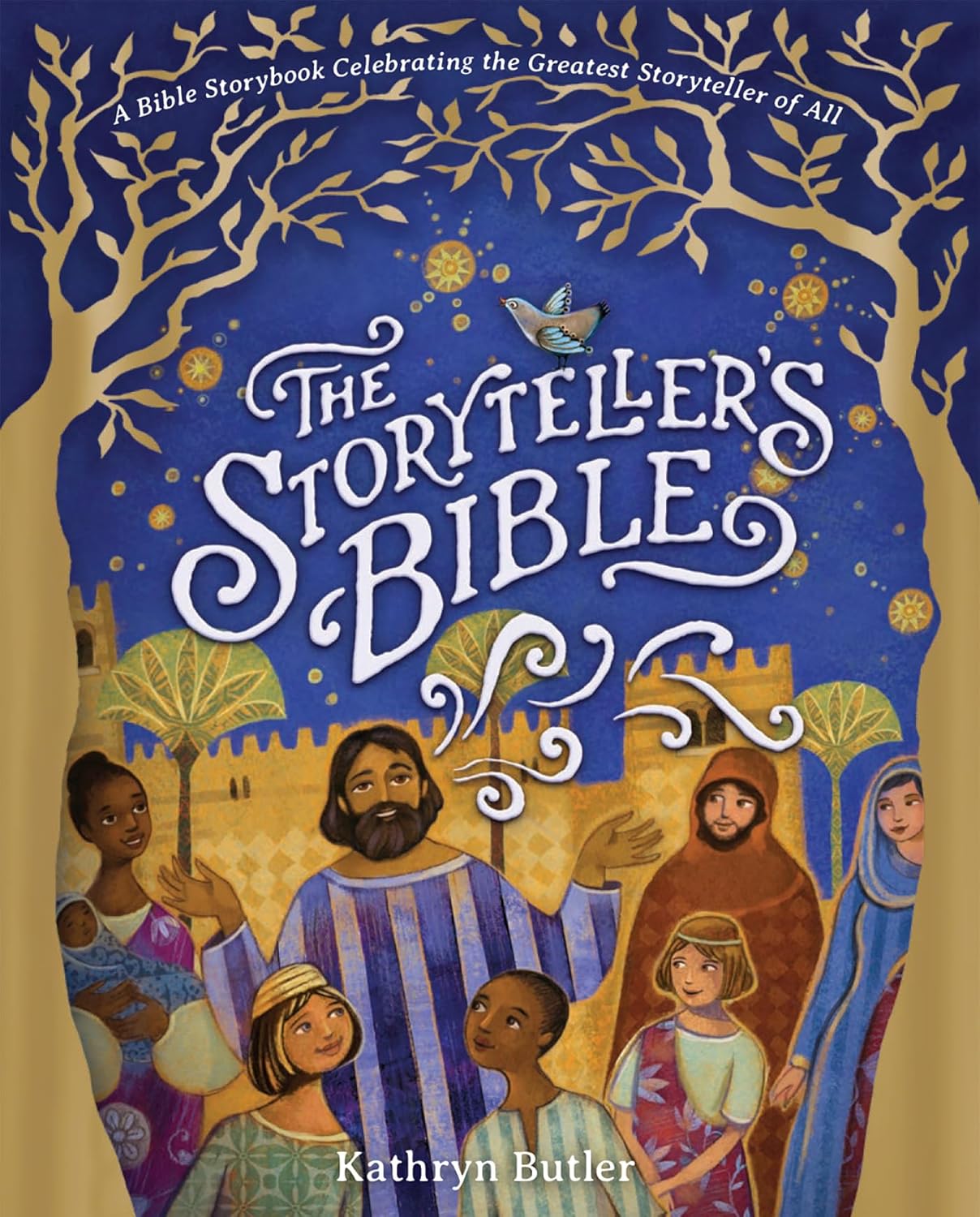 Storyteller's Bible: A Bible Storybook Celebrating the Greatest Storyteller of All - Butler, Kathryn; Peterson, Aedan (Illustrator); Peterson, Natalie (Illustrator) - 9798384503064