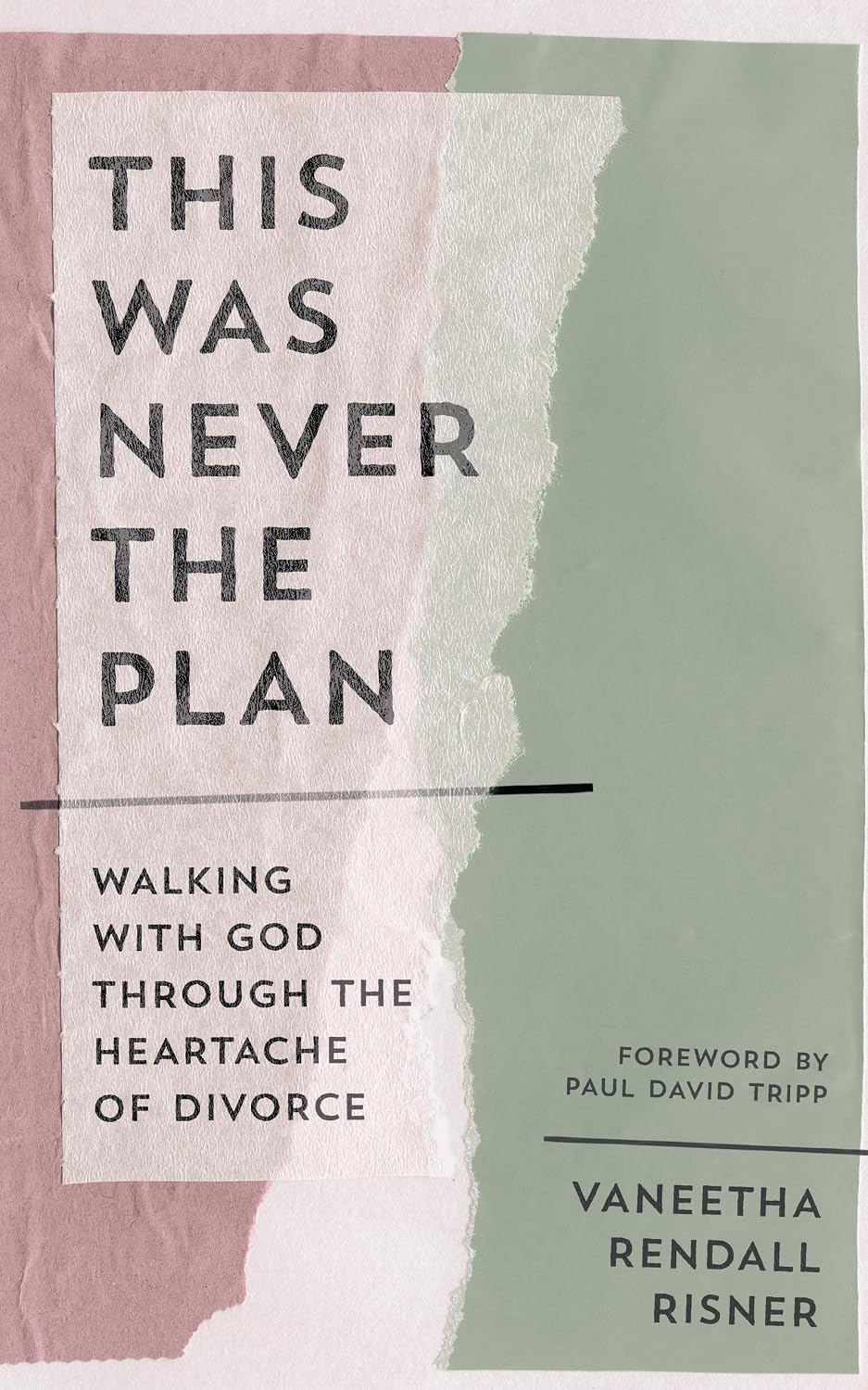 This Was Never the Plan: Walking with God Through the Heartache of Divorce - Risner, Vaneetha Rendall; Tripp, Paul David (Foreword by) - 9781802544145