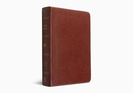 ESV Single Column Heritage Bible (Trutone, Chestnut) -   - 9781433591952