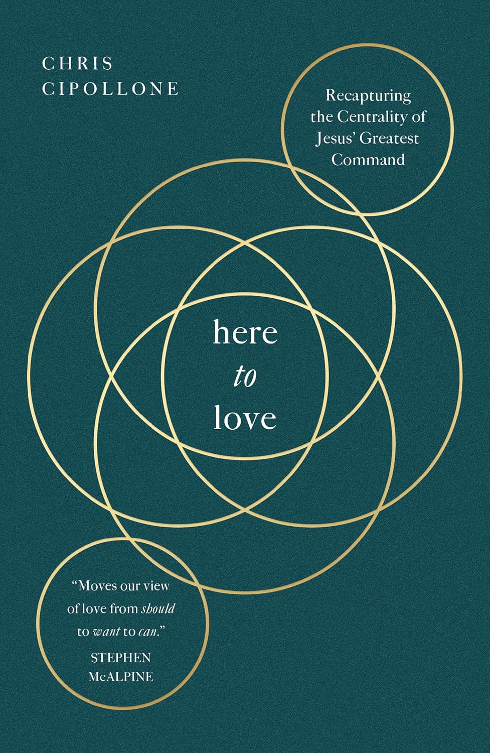 Here to Love: Recapturing the Centrality of Jesus' Greatest Command - Cipollone, Chris - 9781802543230