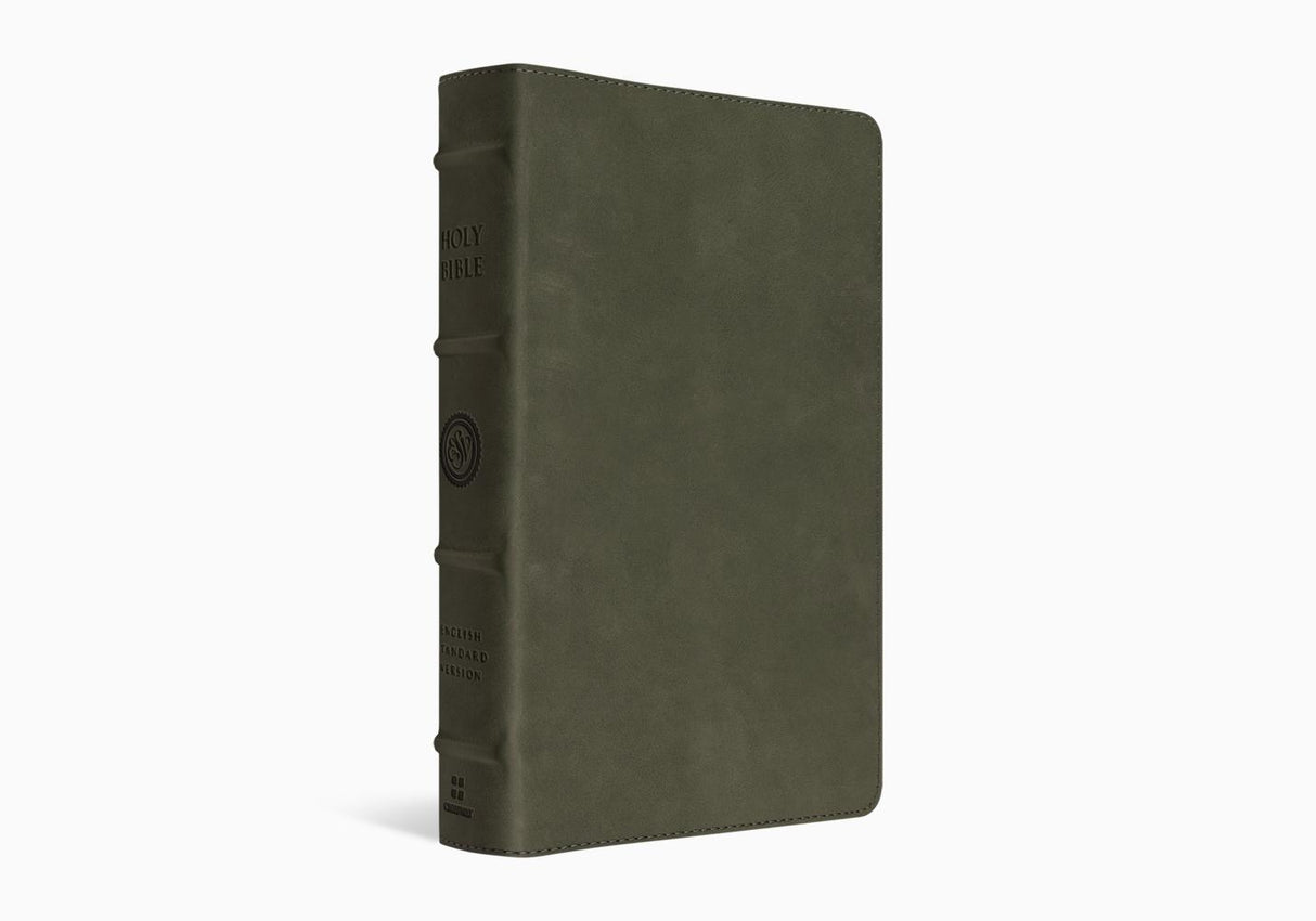 ESV Heirloom Bible, Veritas: Single Column Edition (Cowhide, Tuscan Green) - ESV - 9798874904548