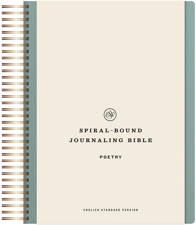 ESV Spiral-Bound Journaling Bible, Poetry (Hardcover) - English Standard - 9781433596452