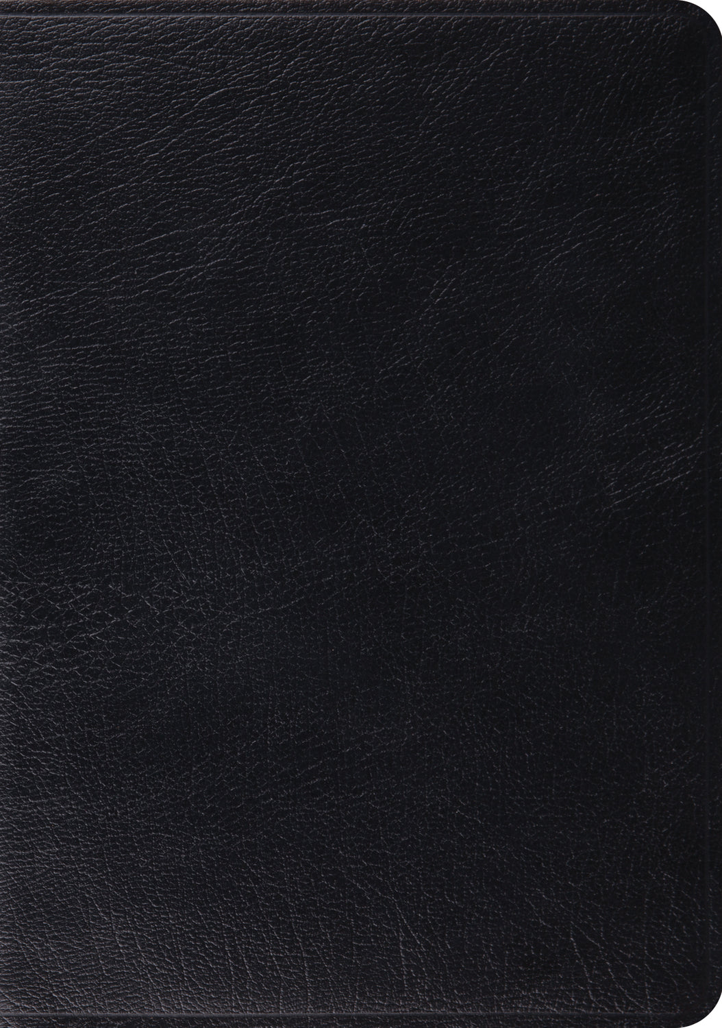 ESV Study Bible (Genuine Leather, Black) front cover (1023686475823)