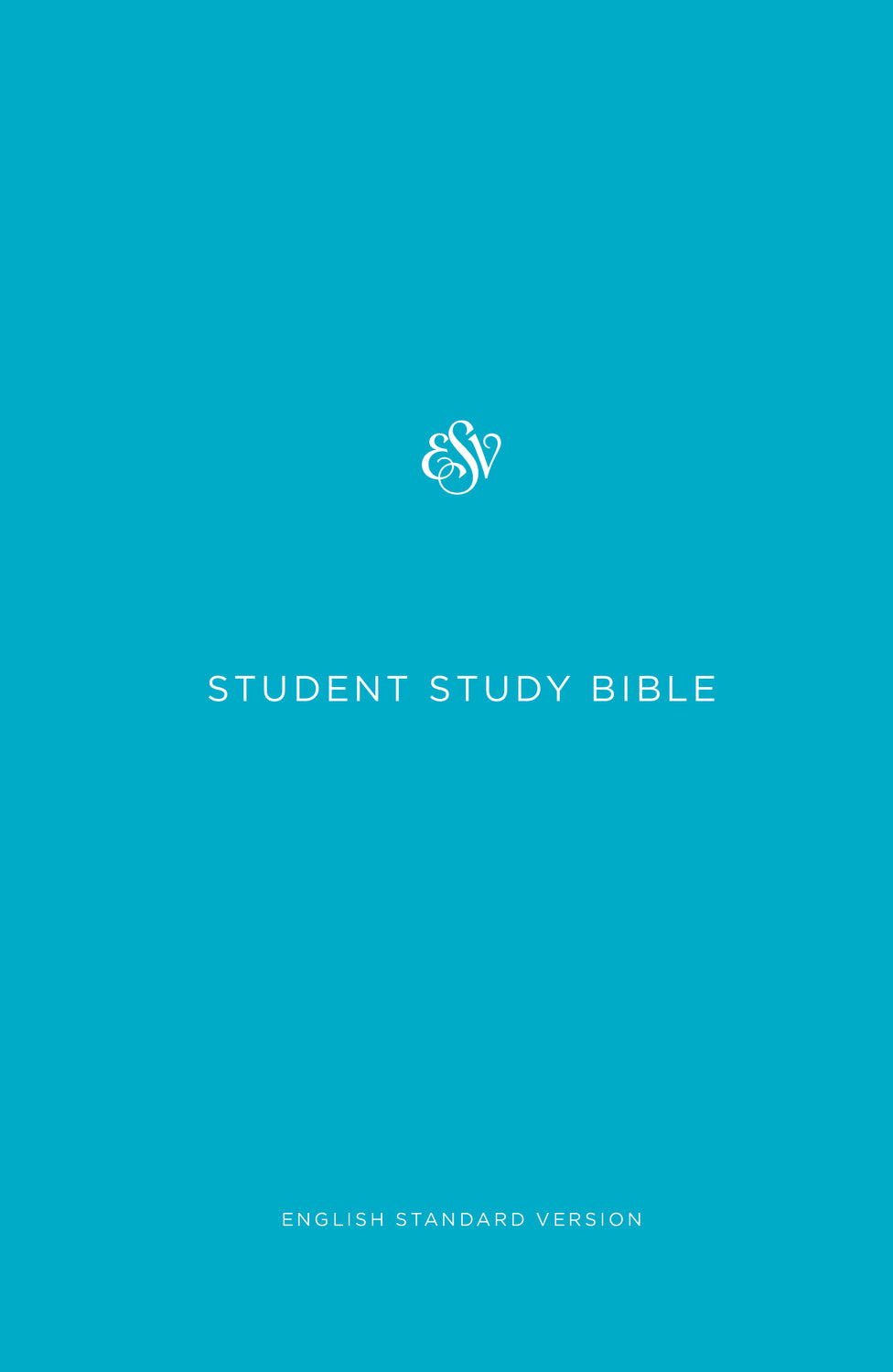 ESV Student Study Bible (Hardcover, Blue) front cover (1042058838063)