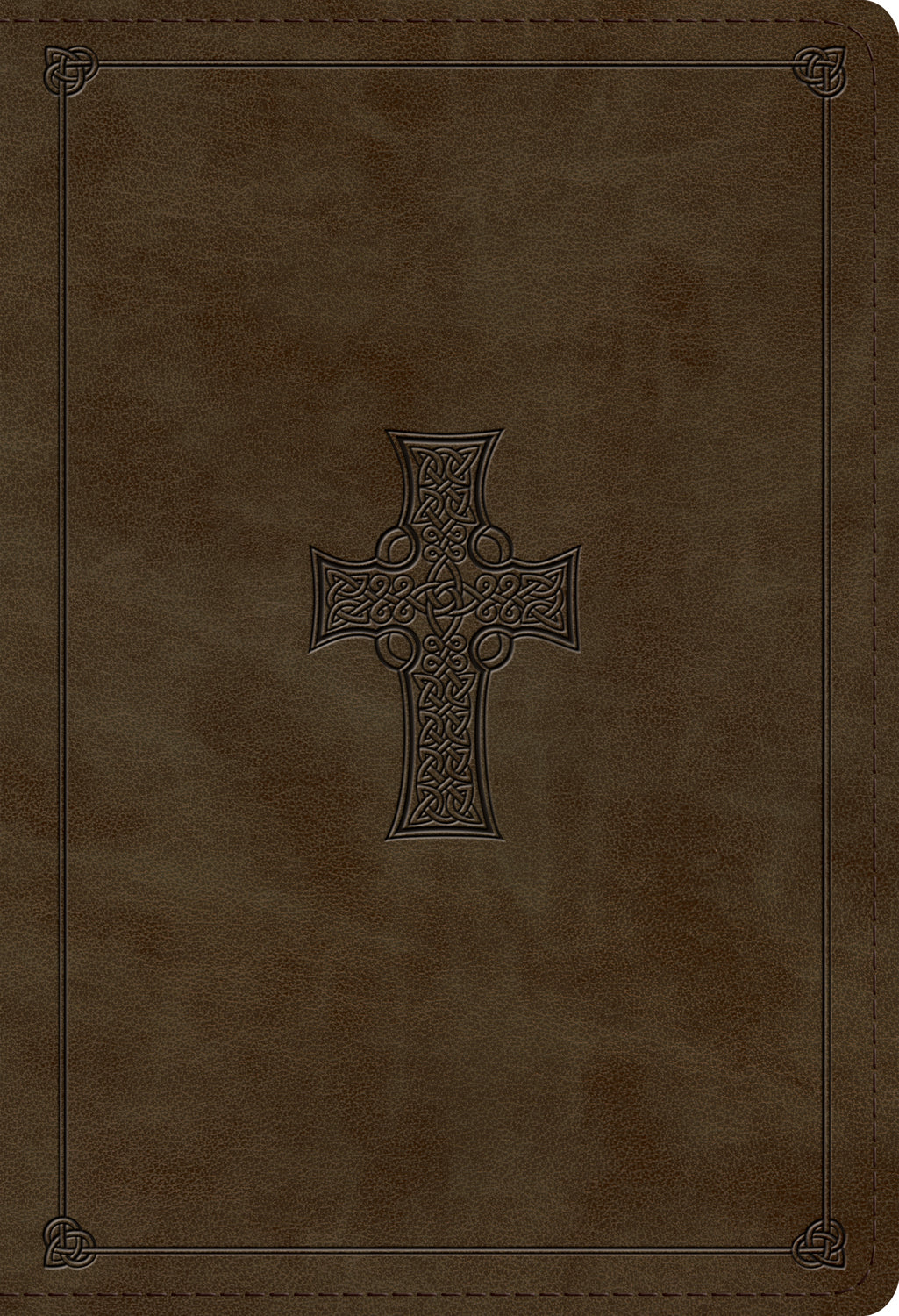 ESV Student Study Bible (TruTone, Olive, Celtic Cross Design) front cover (1042089115695)