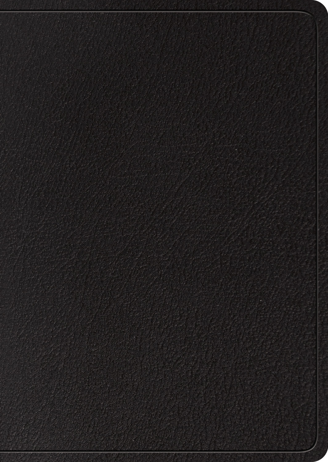 ESV Study Bible, Large Print (Black, Indexed) front cover (6080111771848)