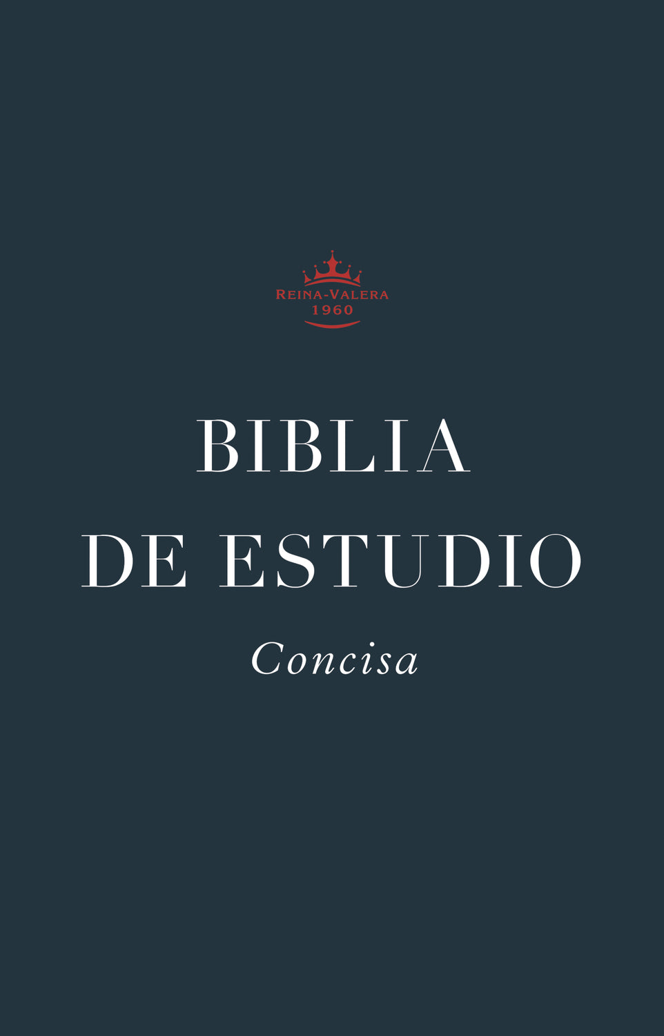 Biblia de Estudio Concisa Rvr (Tapa Dura) front cover (7574200615112)