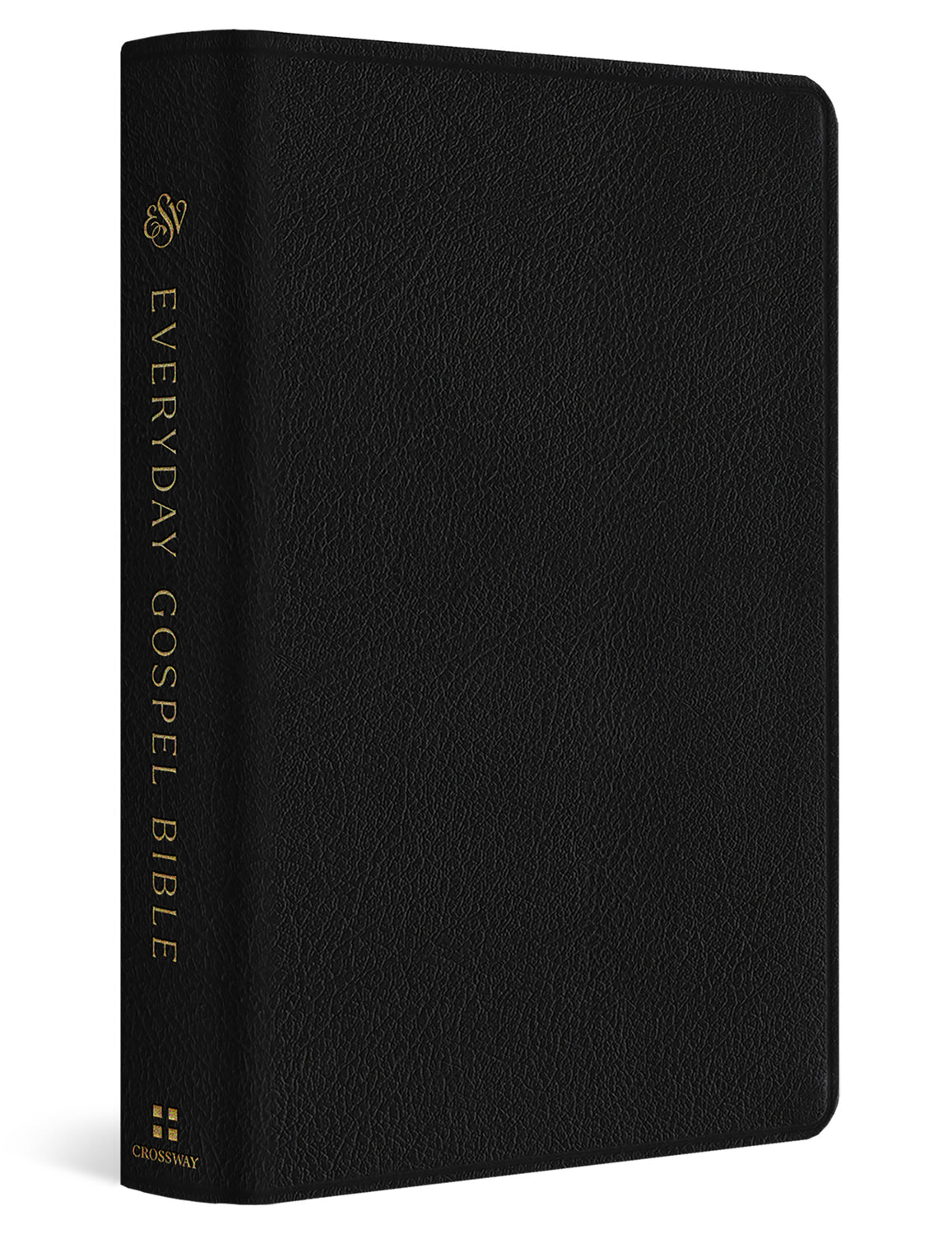 ESV Everyday Gospel Bible: Connecting Scripture to All of Life (Genuine Leather, Black) cover image (7899840708808)