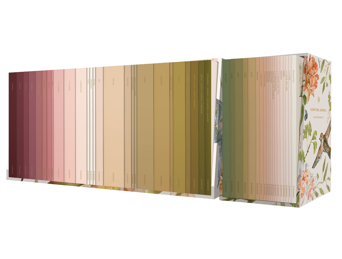 ESV Scripture Journal: Old and New Testament Sets (Artwork by Ruth Chou Simons) (Paperback) cover image (8172427641032)