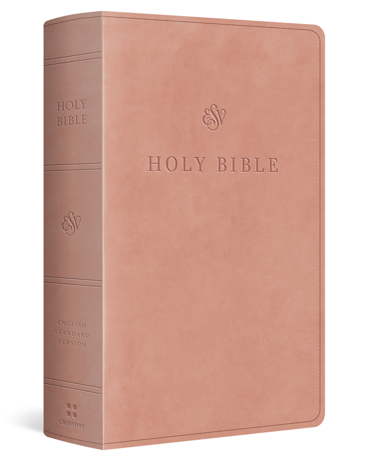 ESV Large Print Personal Size Bible, Red Letter (Trutone, Blush Rose) cover image (8252143993032)