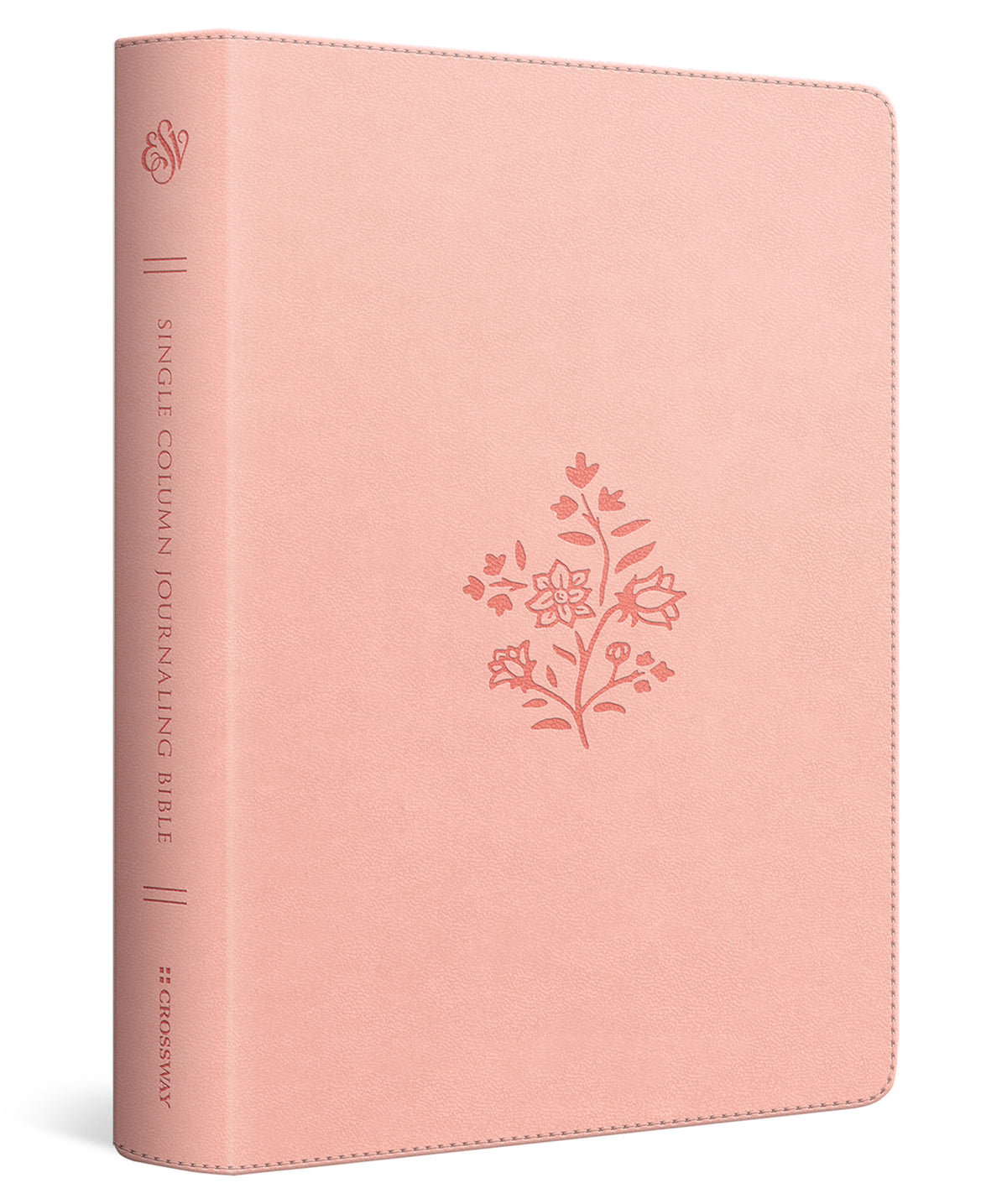 ESV Single Column Journaling Bible (Trutone, Blush Rose, Wildflower Design) cover image (8251961016520)