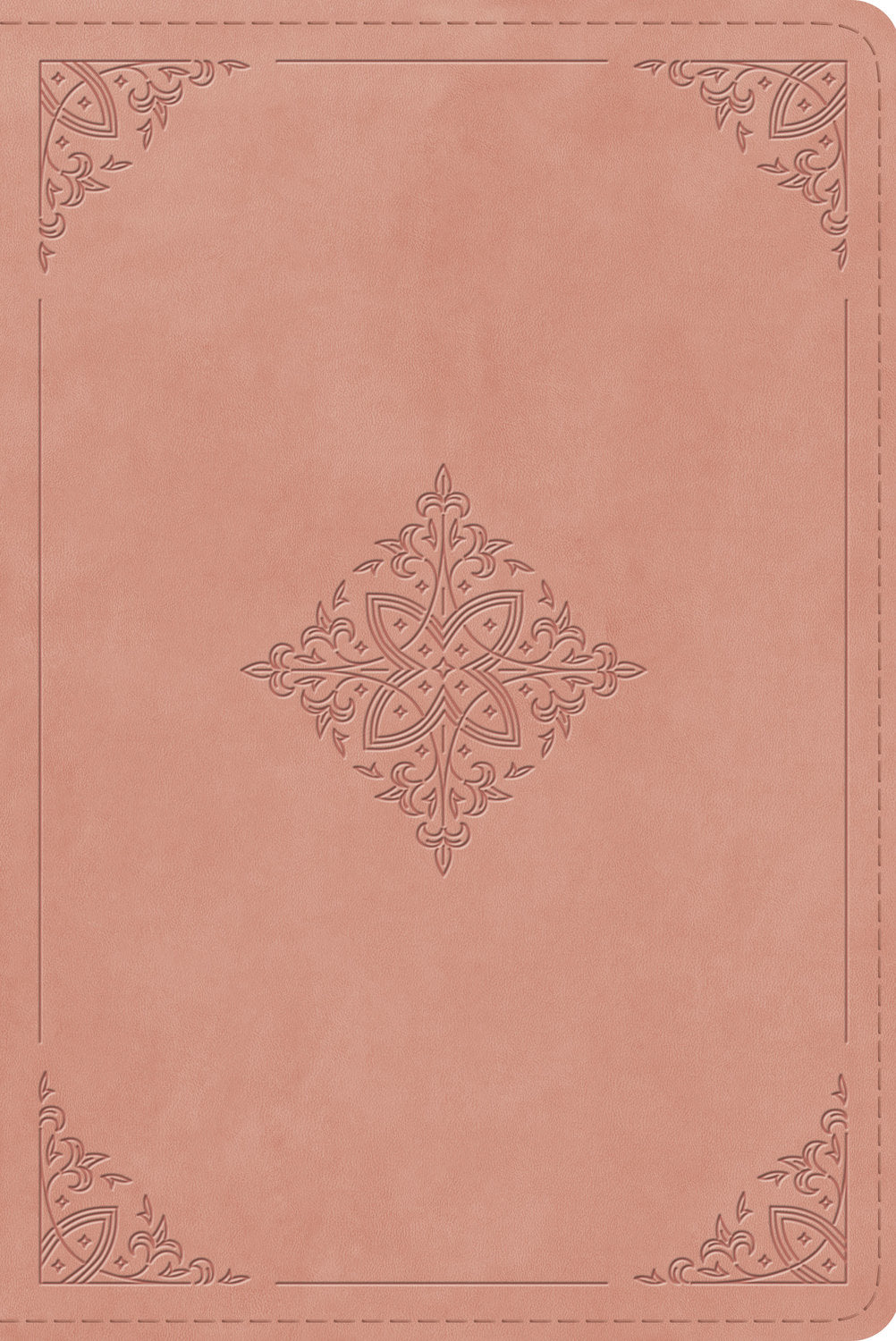 ESV Study Bible, Personal Size (Trutone, Blush Rose, Fleur-De-Lis Design) front cover (8252143337672)