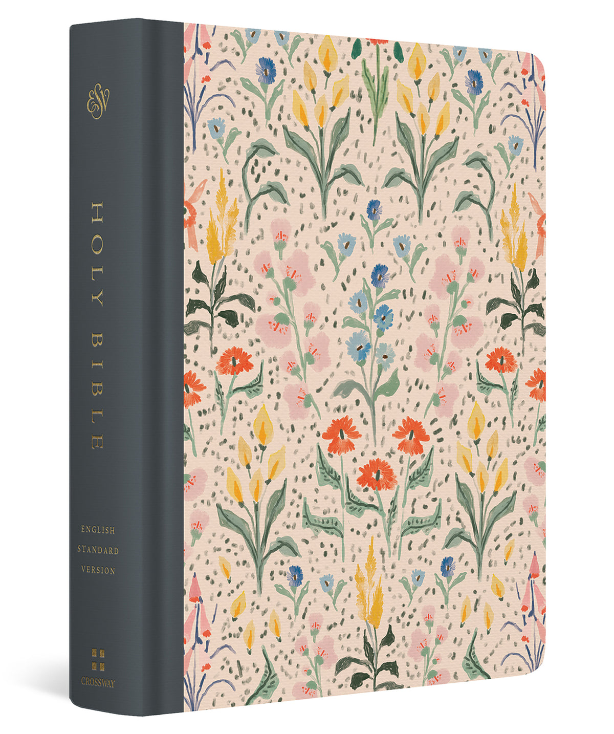 ESV Single Column Journaling Bible, Artist Series (Cloth Over Board, Lulie Wallace, in Bloom) cover image (8252157067464)