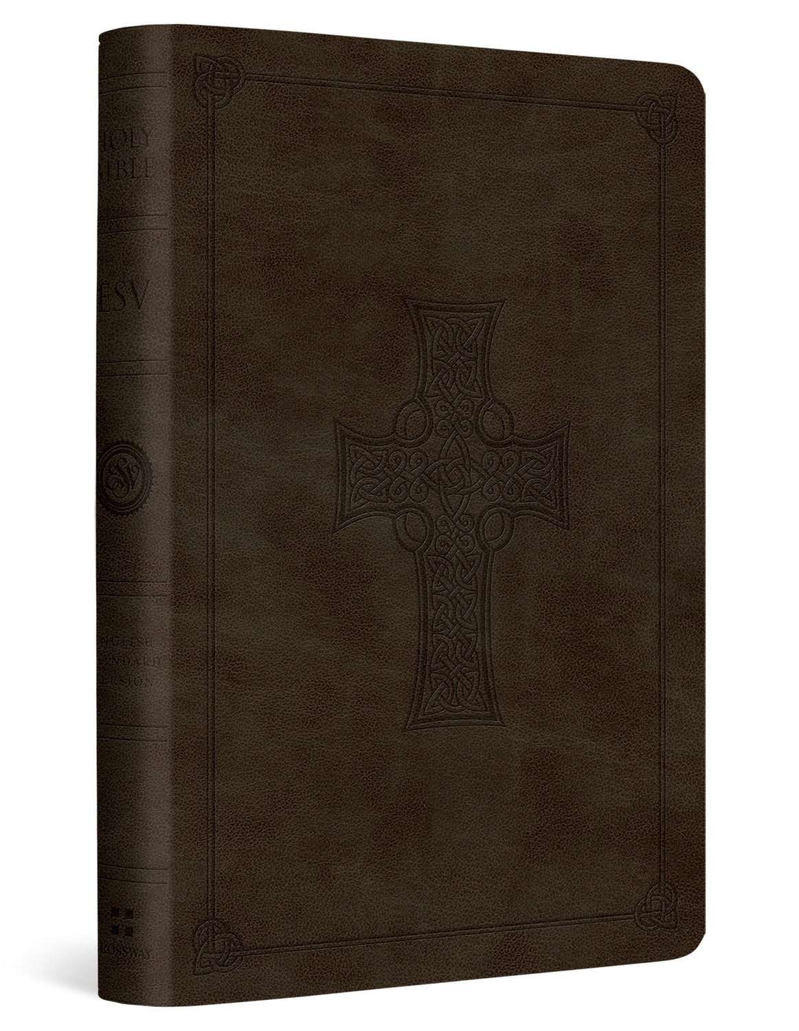 ESV Value Compact Bible (Trutone, Olive, Celtic Cross Design) cover image (8251966554312)