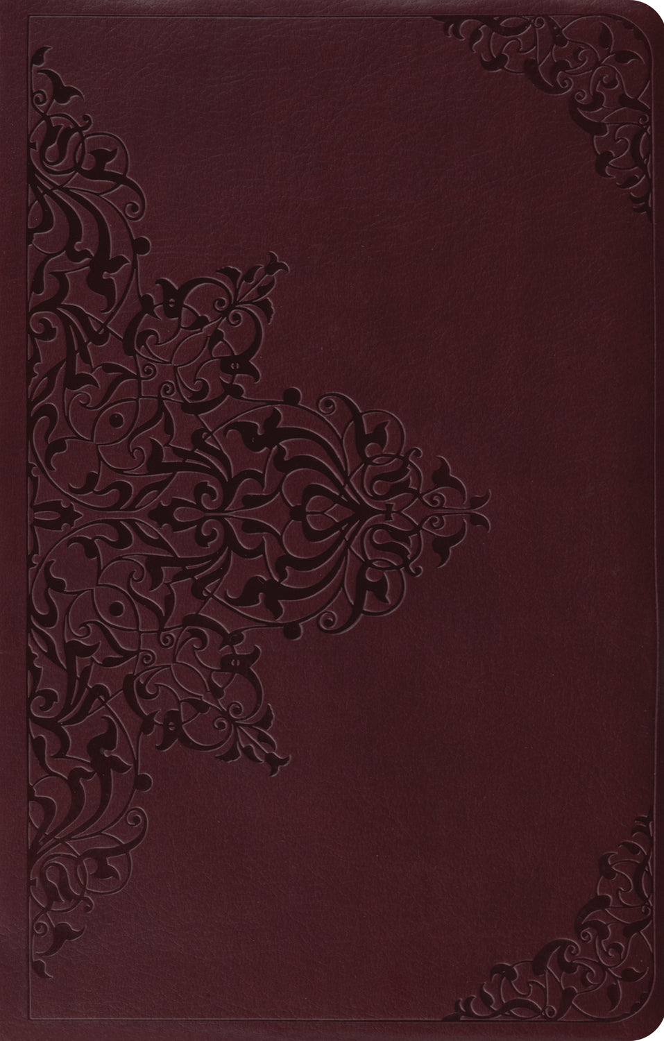 ESV Premium Gift Bible (Trutone, Chestnut, Filigree Design) front cover (8252143075528)