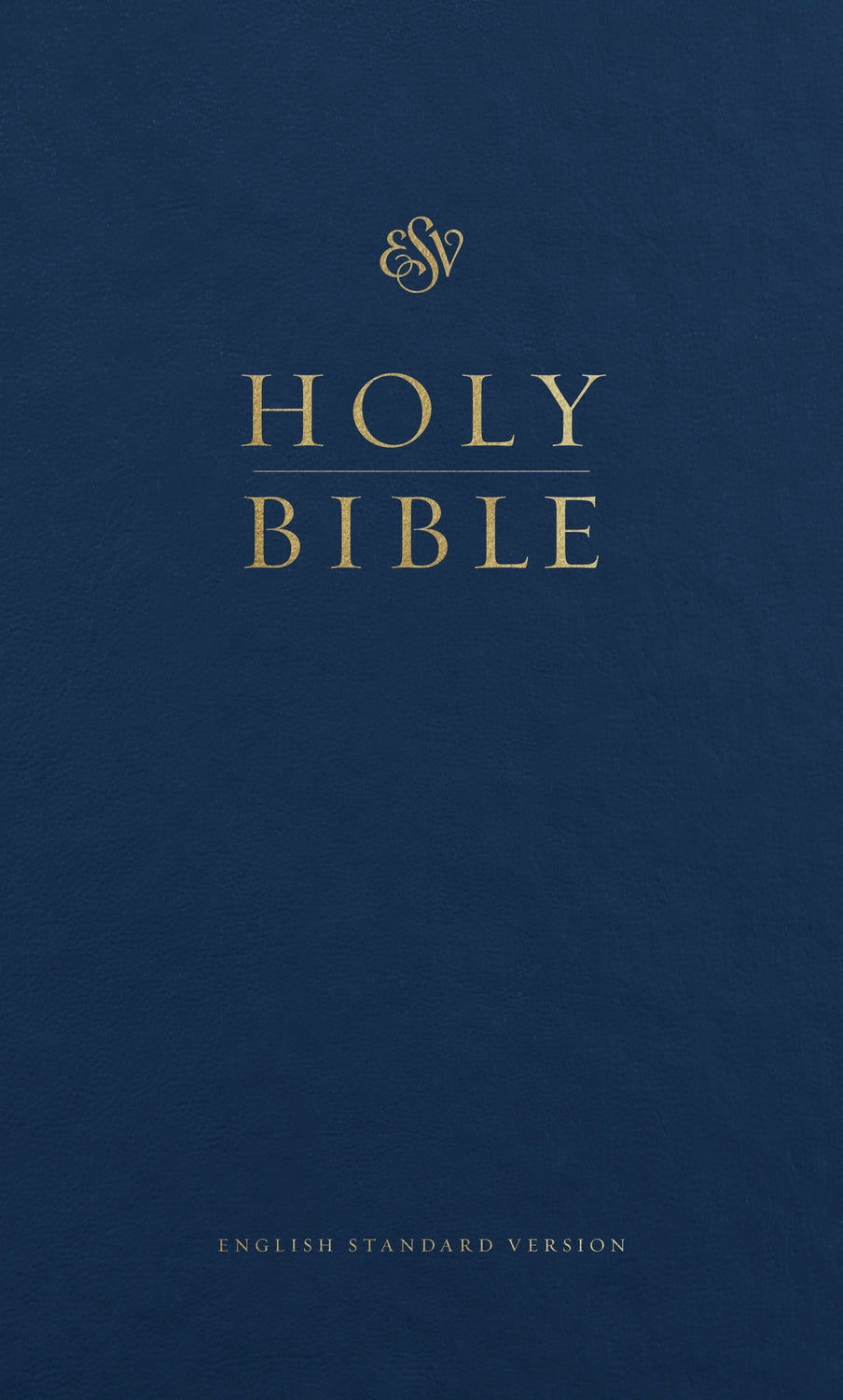 ESV Pew Bible (Hardcover, Blue) front cover (8252157165768)