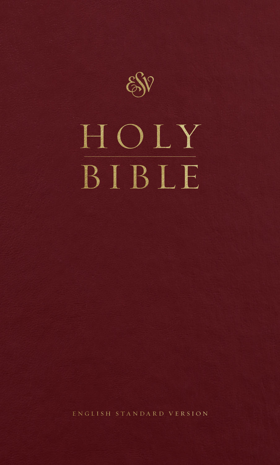 ESV Pew Bible (Hardcover, Burgundy) front cover (8251964915912)