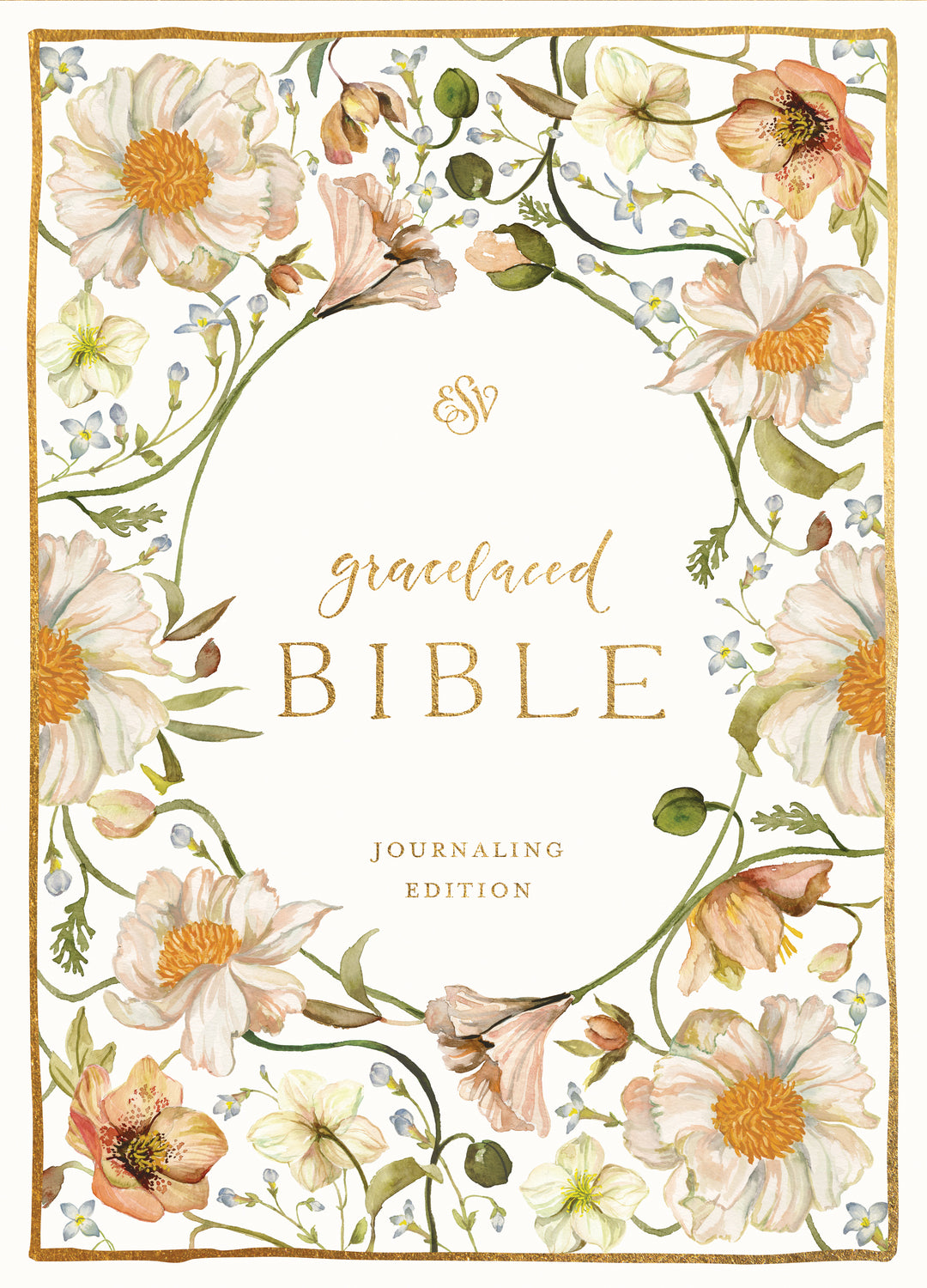 ESV Gracelaced Bible, Journaling Edition (Artwork by Ruth Chou Simons) (Hardcover) front cover (8333163004104)