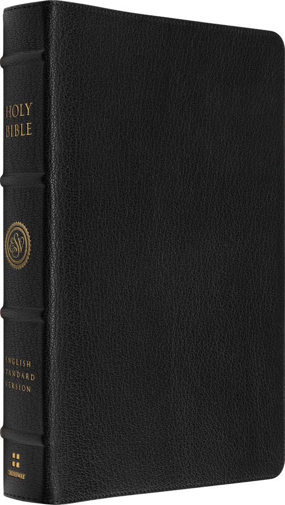 ESV Heirloom Bible, Scriptura Sacra: Personal Size Reference Edition (Goatskin, Black) - ESV - 9798874911560
