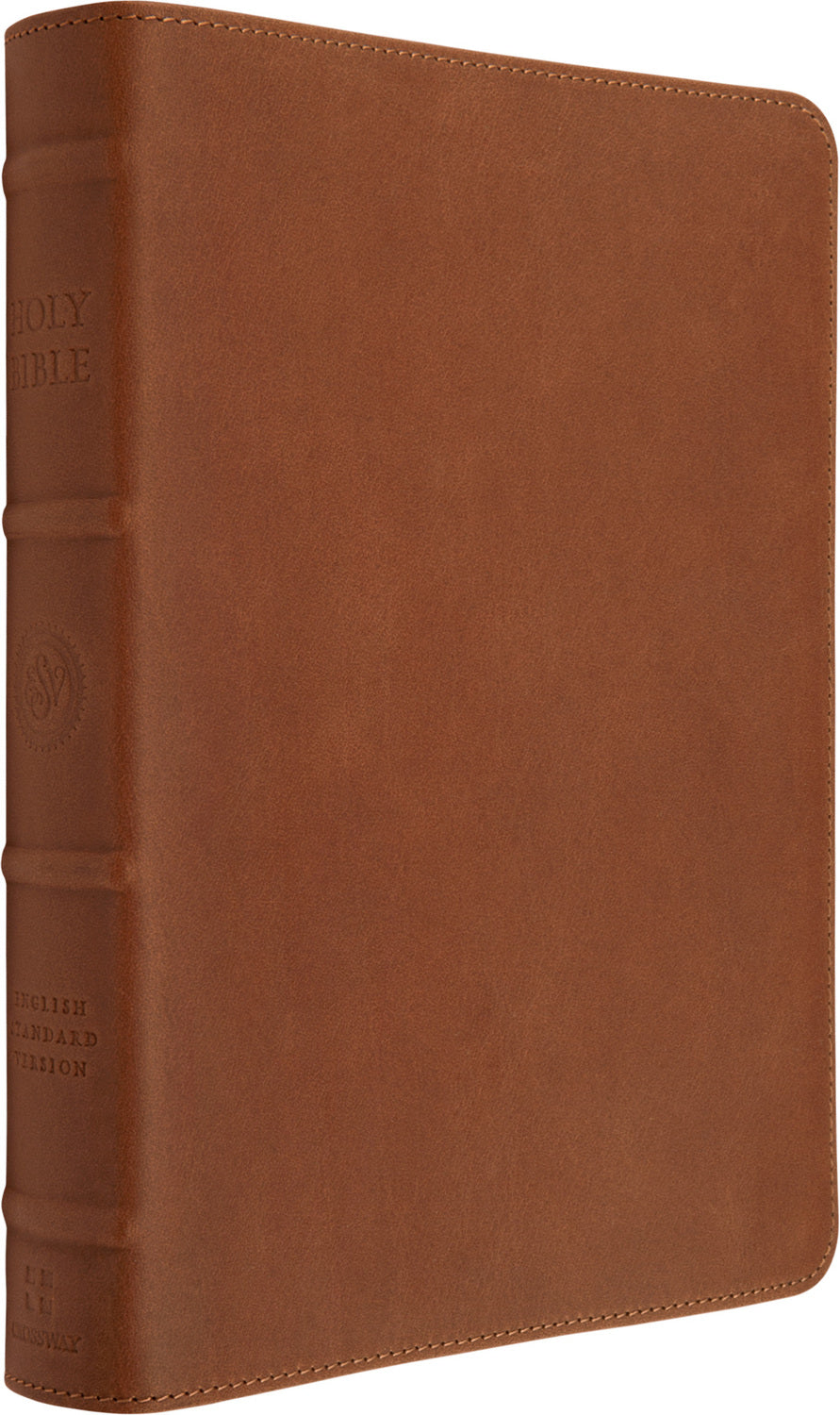 ESV Heirloom Bible, Gratia: Large Print Thinline Reference Edition (Cowhide, British Tan) front cover (8334517010632)