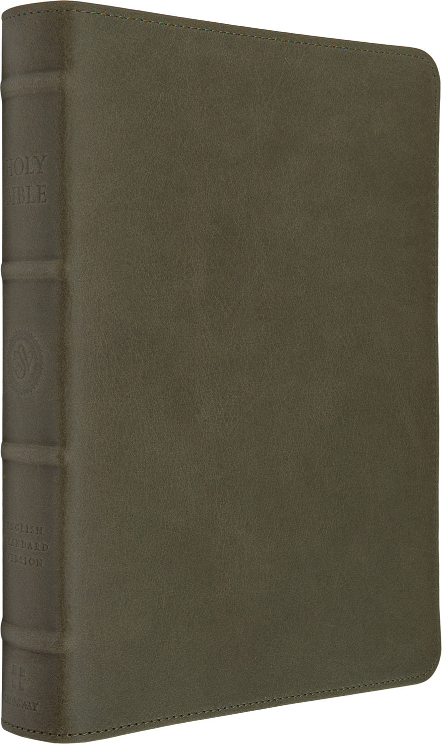 ESV Heirloom Bible, Gratia: Large Print Thinline Reference Edition (Cowhide, Tuscan Green) front cover (8334548730056)
