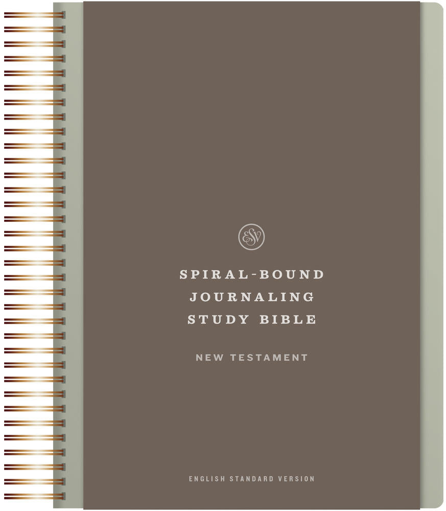 ESV Spiral-Bound Journaling Study Bible, New Testament (Hardcover) - () - 9798874914615