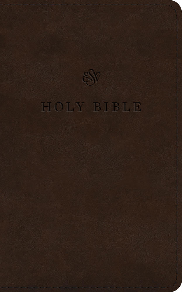 ESV Premium Church Bible, Red Letter (Trutone, Brown) - () - 9798874914646