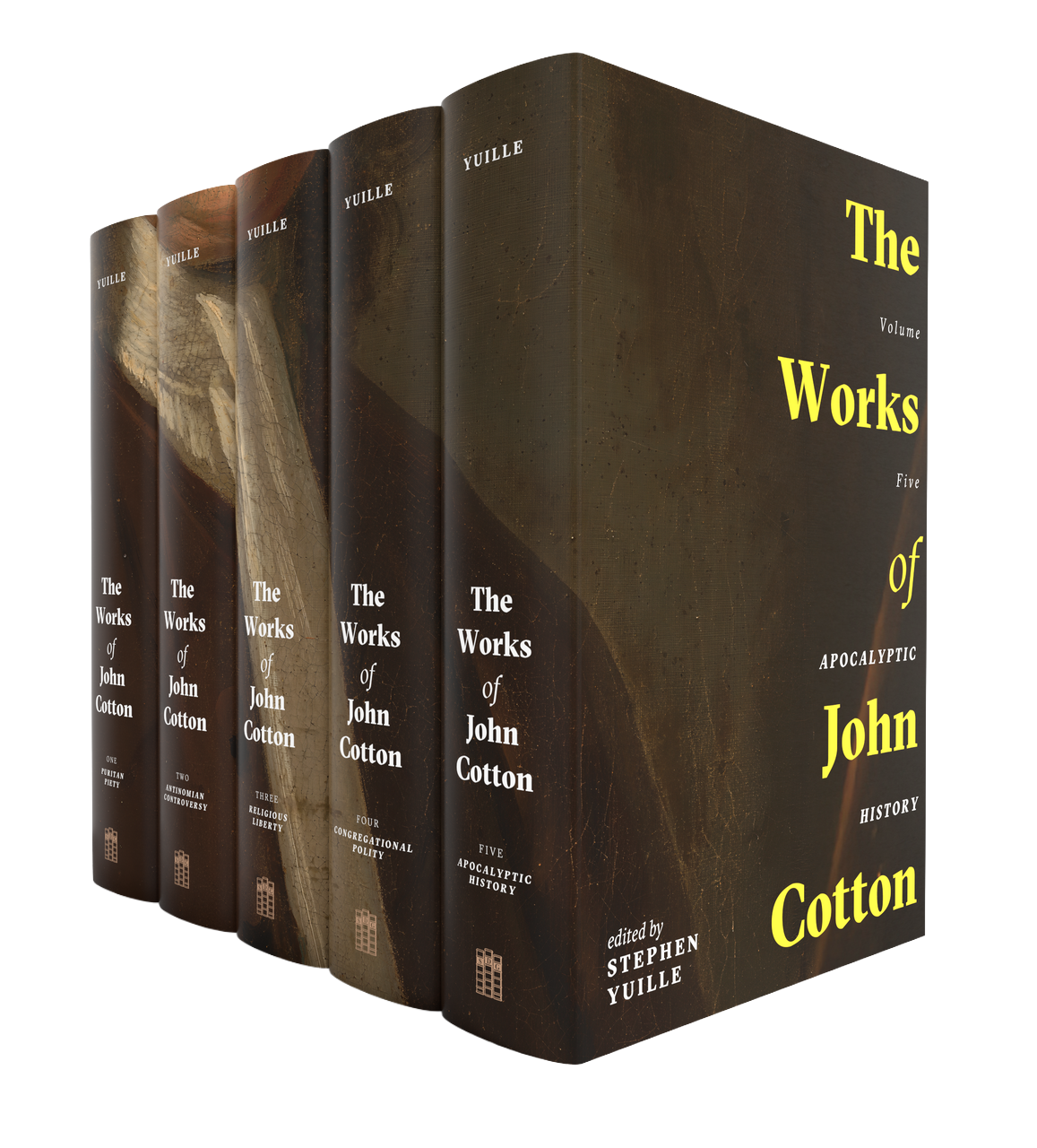 Works of John Cotton, Volumes 1-5 - Cotton, John; Yuille, Stephen (Editor) - 9798886862140