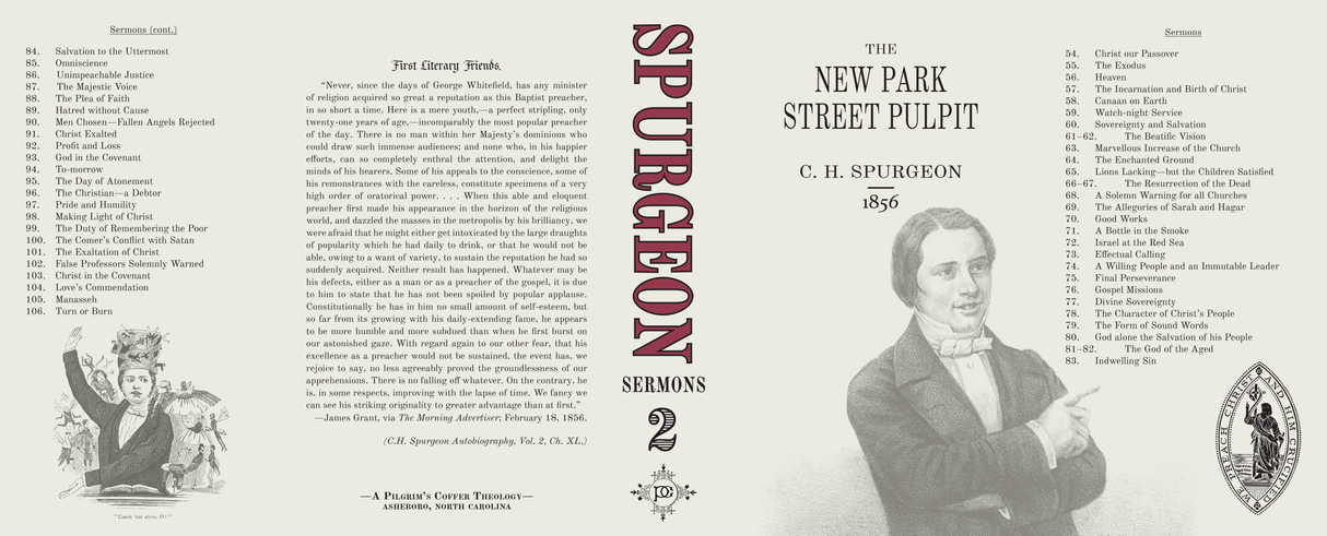 Spurgeon Sermons: New Park Street Pulpit, Vol. 2 (1856) - Spurgeon, Charles H. - 9781963497021