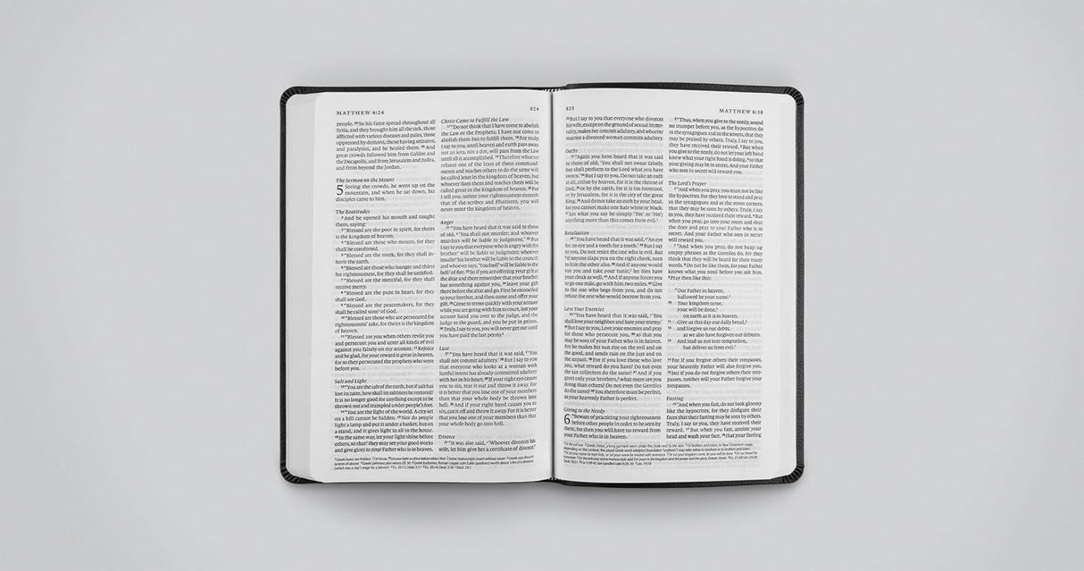 ESV Value Thinline Bible (Trutone, Black)