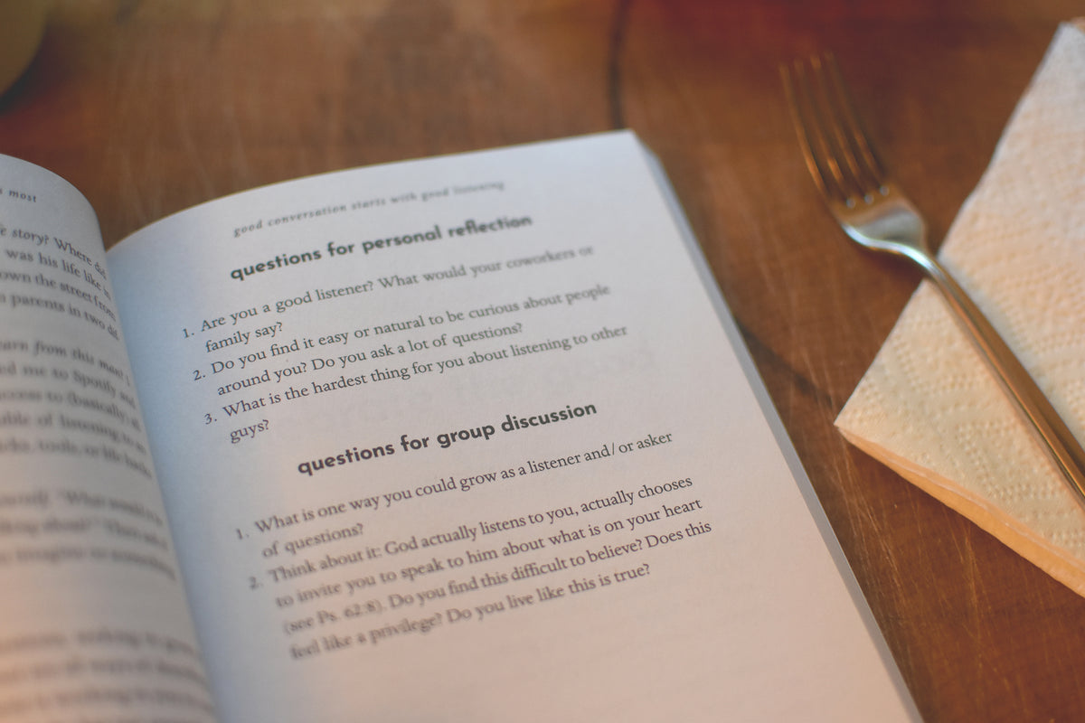 Talk about What Matters Most: A Christian Man's Guide to Forging Friendships