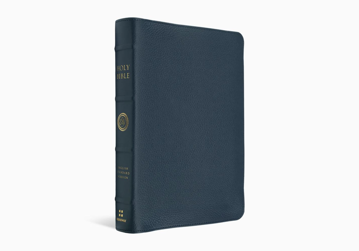 ESV Heirloom Bible, Alpha: Personal Size Edition (Calfskin, Meridian Blue) - () - 9798874913557