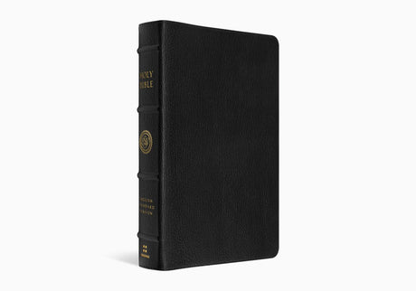 ESV Heirloom Bible, Alpha: Personal Size Edition (Goatskin, Black) - ESV - 9798874904425