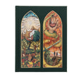 CSB Notetaking Bible, Stained Glass Edition, Emerald Cloth Over Board - - - 9781087762500