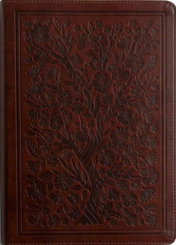 ESV Women's Study Bible (Trutone, Chestnut, Almond Tree Design) - ESV - 9781433587085
