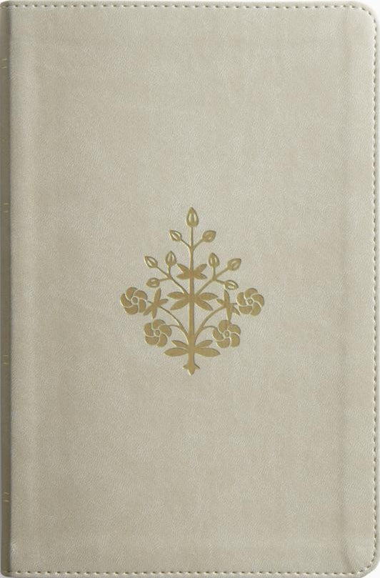 ESV Thinline Bible, Red Letter (Trutone, Stone, Branch Design) - ESV - 9798874903558