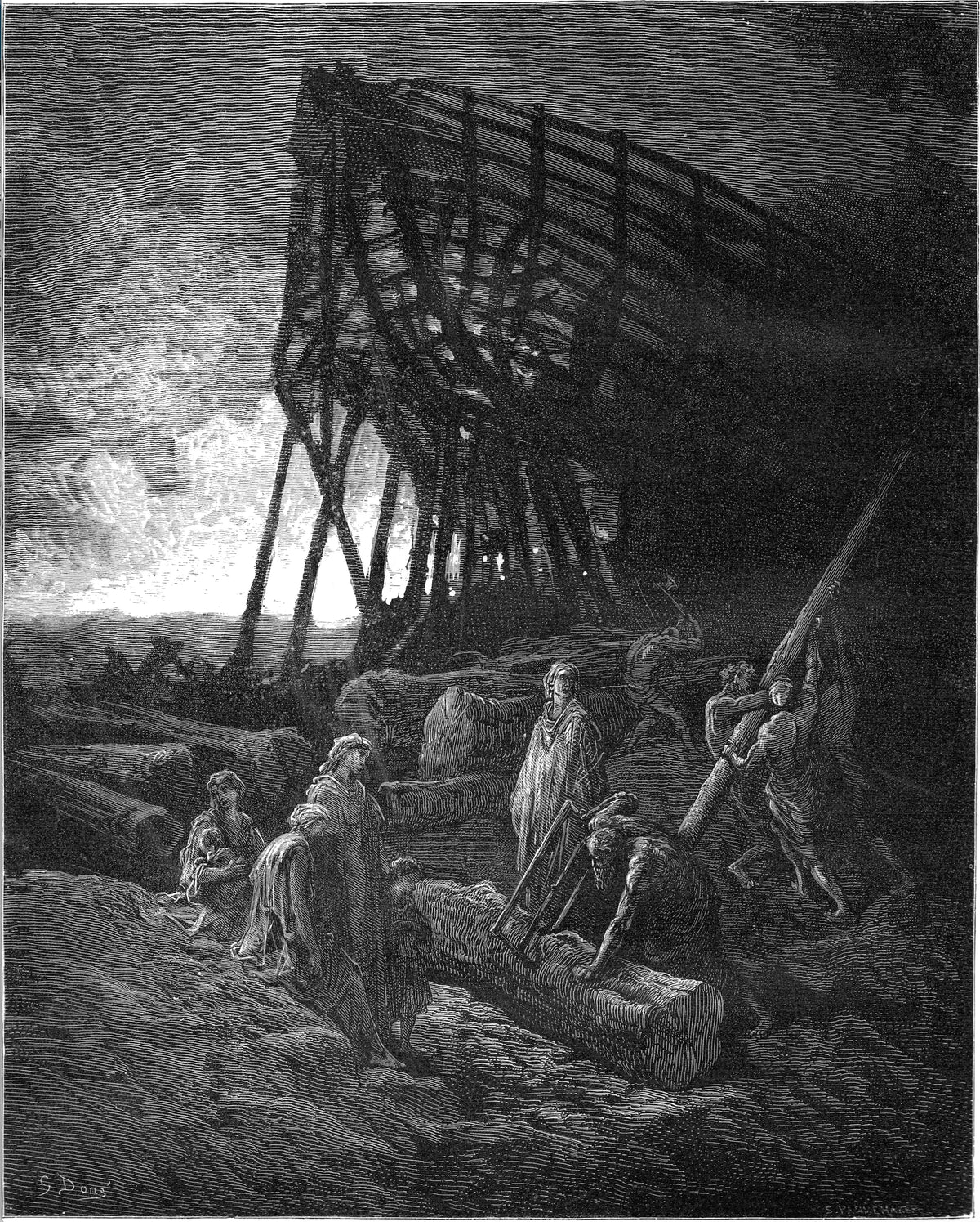 Full-page illustration from Paradise Lost: Legacy Edition