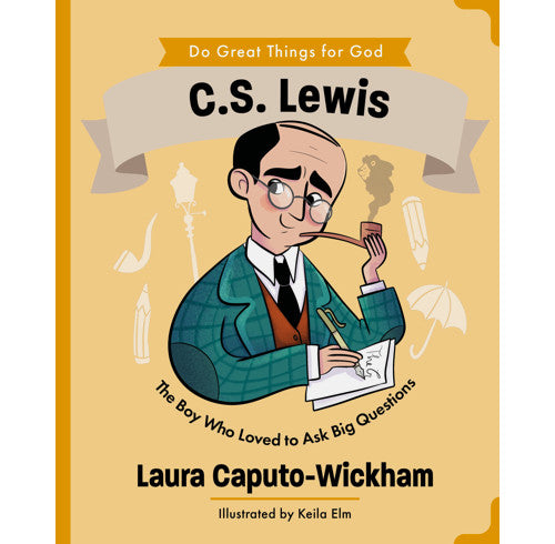 C.S. Lewis: The Boy Who Loved to Ask Big Questions - Wickham, Laura; Elm, Keila (Illustrator) - 9781802543193