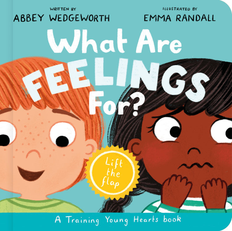 What Are Feelings For? Board Book: A Lift-The-Flap Board Book (Training Young Hearts) - Wedgeworth, Abbey - 9781802543018