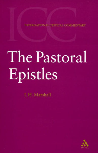 Pastoral Epistles Marshall, I. H. cover image